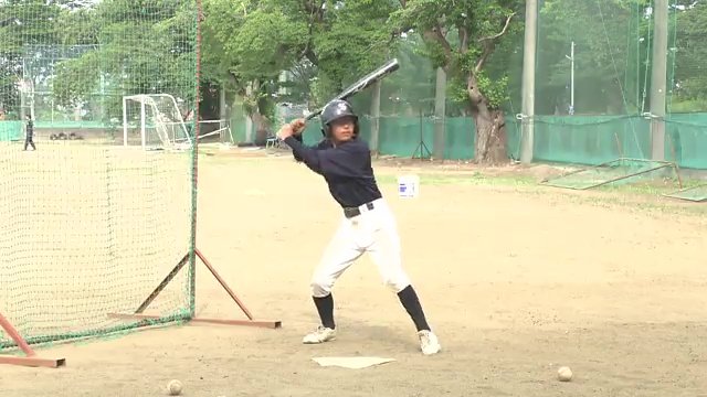 先輩の姿にあこがれて