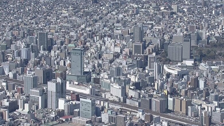 静岡市の中心市街地