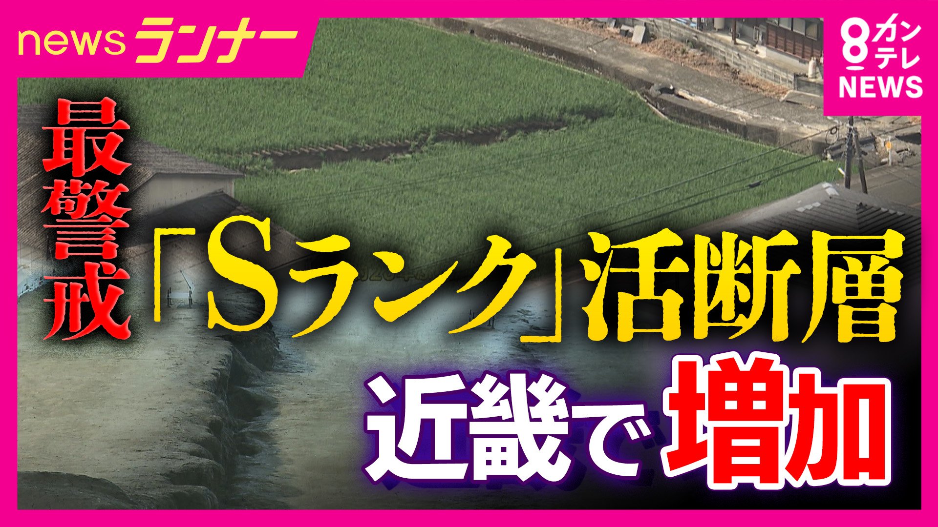 近畿に4つの「Sランク」断層帯　政府の地震調査委員会が発生確率を見直し公表　「30年以内の地震発生確率が3％以上」　阪神・淡路大震災の“割れ残り”区間も　足元にある“脅威”とは