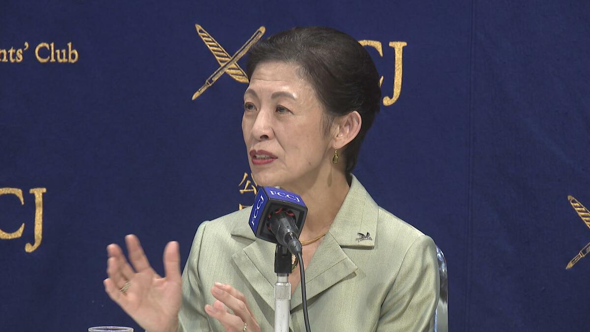 久子さまが日本外国特派員協会で記者会見 皇族で異例 「気候変動は 