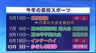 どうなる?2020年の高校スポーツ 新型コロナで 今後の予定【岩手県】