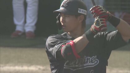 ロッテ藤原恭大が開幕1軍へアピール！ “平成唯一の三冠王”直伝の…