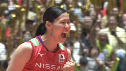 【スーパープレー映像】渡邊彩のブロック・ブロック・ブロック3連発　“みちのくのスピードスター”の技を見たブルガリア戦まとめ【パリ五輪予選】