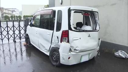 倉敷市で大型トラックなど３台が絡む交通事故　軽乗用車を運転していた８４歳の男性が死亡【岡山】