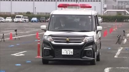 交通事故増加への備え　パトロール活動中の事故をなくそうと高松市で警察官が「運転訓練」実施【香川】