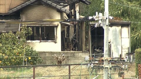 住宅火災で焼け跡から2人の遺体発見、夫婦と連絡とれず　和歌山・有田川町