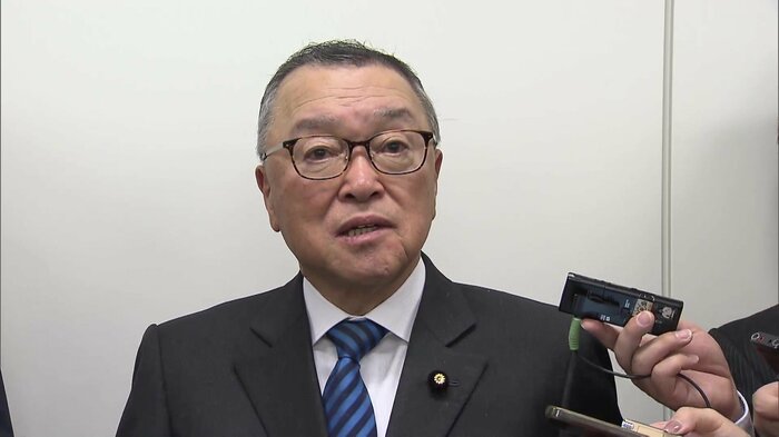 「(国民民主党と)かなり距離感があることがよくわかった」と話す宮沢自民党税調会長(6日)