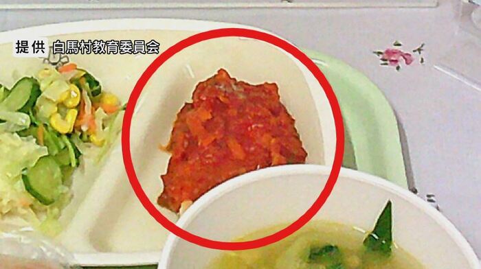 〇はフィッシュチリソース 提供:白馬村教育委員会