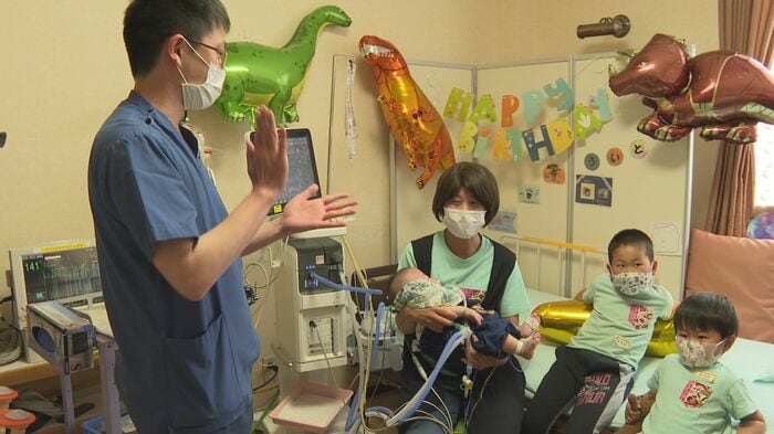 県立こども病院(5月1日、安曇野市)