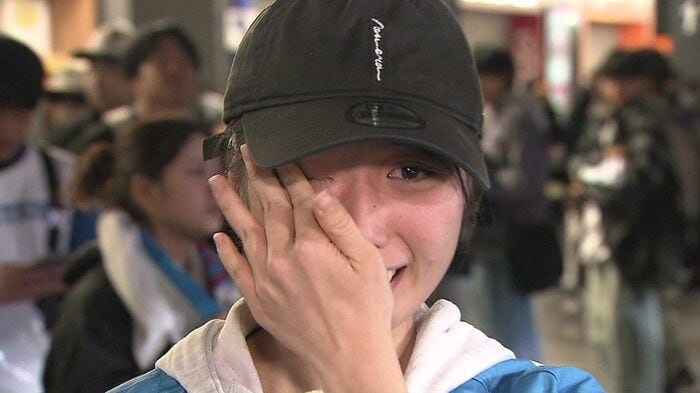 「本当に感謝しかないです」と話すファン