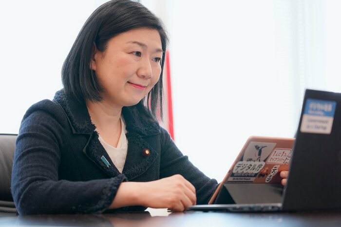 牧島氏「政府が学習履歴を含めた個人の教育データを一元的に管理することは一切ありません」