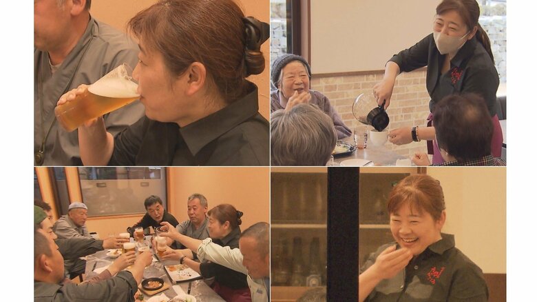 「のんべえ女将」が作りたかった“人がつながる場所” 観光客と地元の人たち集う　民宿を改装して飲食店に【岐阜発】｜FNNプライムオンライン
