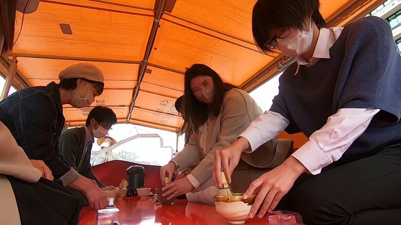お茶や和菓子の文化“松江の魅力”を若い世代に…3人の女子大学生が遊覧船を使ったイベントを企画【島根発】｜FNNプライムオンライン