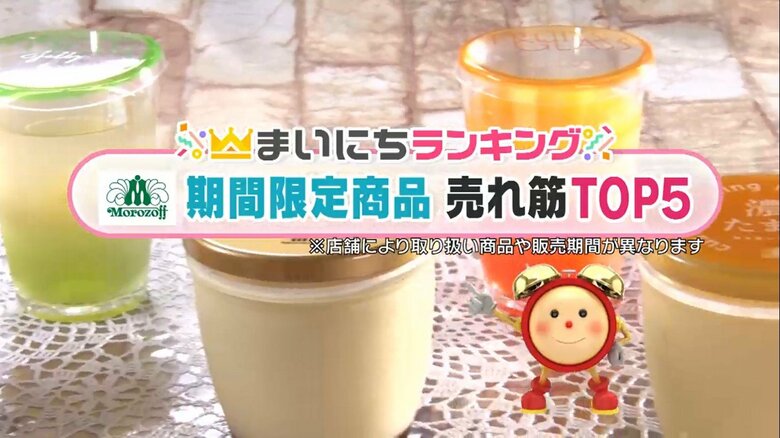 さっぱり＆濃厚！夏に食べたいモロゾフの「期間限定デザート」売れ筋TOP5｜FNNプライムオンライン