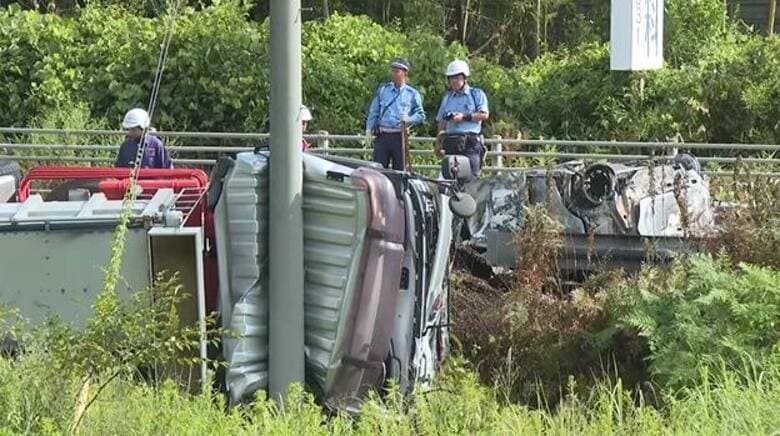 竹原市の大型トラックと軽乗用車の衝突事故　遺体の身元が判明、尾道市の７４歳の会社員　広島｜FNNプライムオンライン