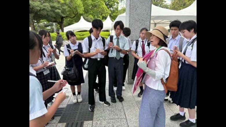 戦争の悲惨さを伝えるという課題 被爆地と向き合った福島・会津若松市の中学生 戦後81年の夏に刻んだ平和への思い|FNNプライムオンライン