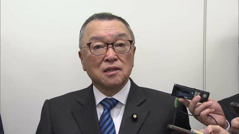 「（国民民主党と）かなり距離感があることがよくわかった」と話す宮沢自民党税調会長（6日）