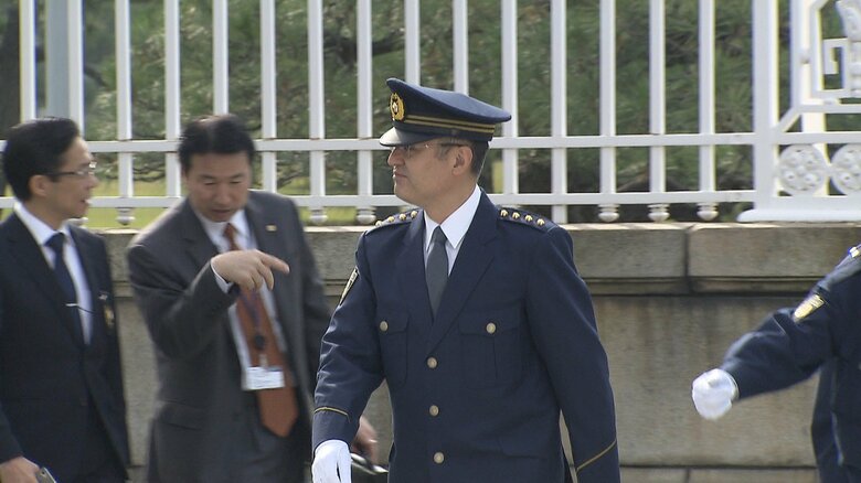 警視総監時代にトランプ大統領来日前に迎賓館の警備状況を視察　2017年10月