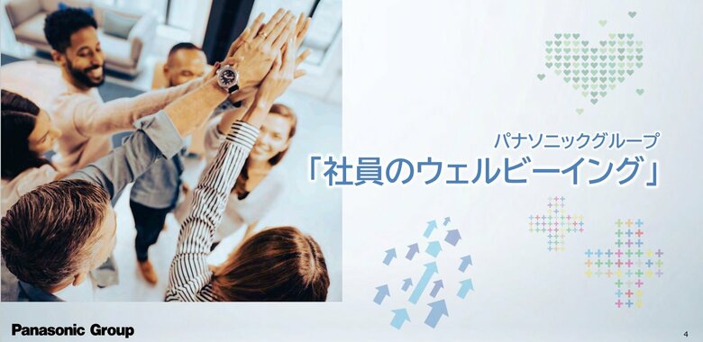 社員のウェルビーイング（提供：パナソニックホールディングス株式会社）