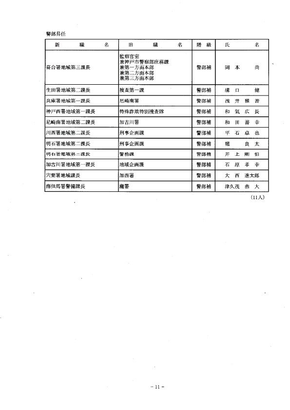 3月26日付