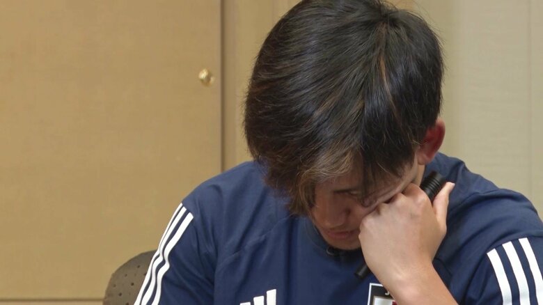 ”お題に”熟考する久保。