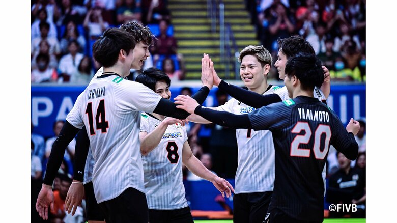 無傷の9連勝でファイナルラウンド進出を決めたバレーボール男子日本代表