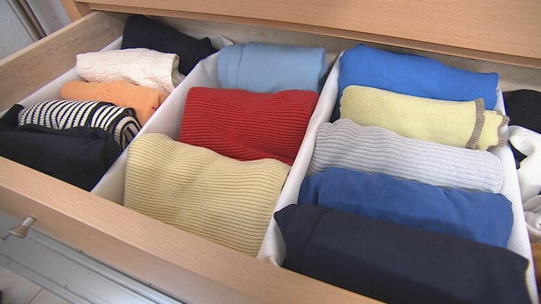 仕切りで区切って快適収納！