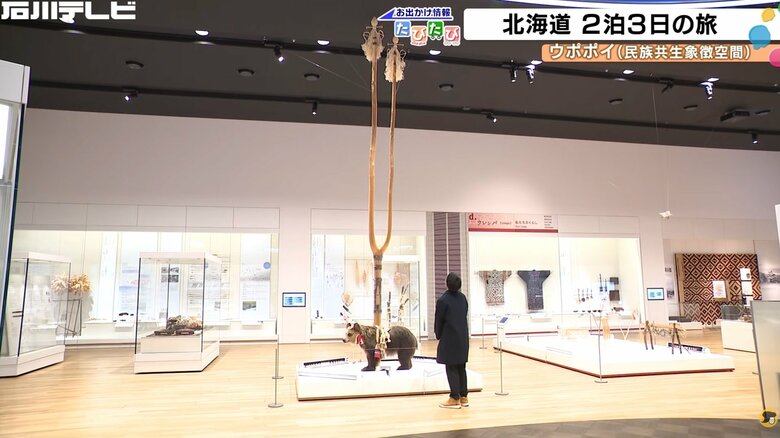 イヨマンテ（熊送りの儀礼）に関する展示