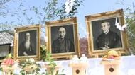 松崎町で三聖まつり　幕末から明治時代に活躍した偉人の功績を称えて