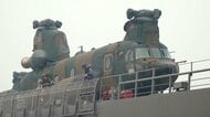 自衛隊が海外初の消火活動　インドネシアの山林火災でCH-47ヘリによる消火開始