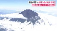 富士山　静岡側の全3ルートが開山した10日の登山者数は6割増　県「登山前に事前登録システムFUJI NAVIの活用を」