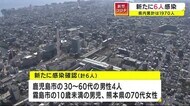 鹿児島県内で新たに6人の感染確認 新型コロナ