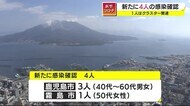 鹿児島で新たに4人の感染確認 新型コロナ