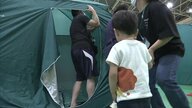 何を持っていけば？避難所生活への備え　寝具・バッテリー・おもちゃ…宿泊体験で見えた個人で備える必要性