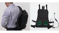 リュックを背負っている時の蒸れを解消？扇風機がついた“取り付け式パッド”が登場…メーカーに使用感を聞いた