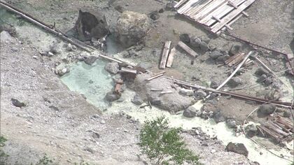 【大迷惑】勝手に露天風呂を作ったか？ニセコ五色温泉旅館 源泉を何者かに石でせき止められ温泉が一部休業に 被害届の提出も検討〈北海道蘭越町〉