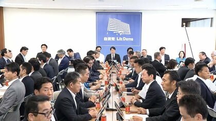 消費税減税が自民党内で事実上了承　来年4月から1％に引き下げ方針　財源問題で異論相次ぐも