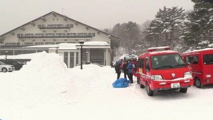 福島・高湯温泉の源泉管理で遭難した男性3人が死亡　山道入口から100メートルほどの場所で　積雪で有毒ガスが滞留した可能性も