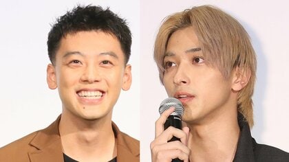横浜流星“無敵ピンク”ファンに「似合ってます」 竹内涼真185cm“美スタイル”の秘訣は「遺伝」？
