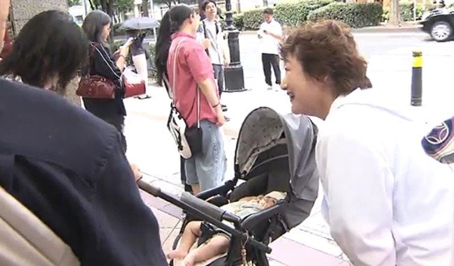 掲げるのは子育て支援策の強化