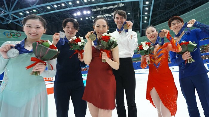 初出場で2位表彰台にのぼったあずしん(2023年全日本)