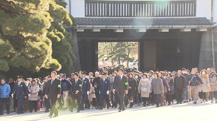 2019年の「乾通りの一般公開」の様子