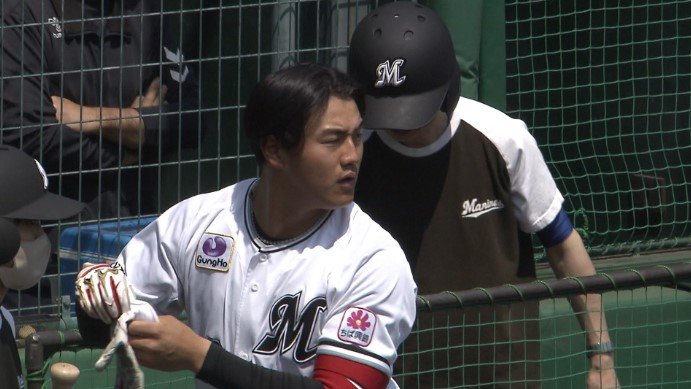 二軍で汗を流す西川史礁