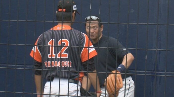 長男・真樹さんがアルビBCに在籍していた縁で時折、新潟を訪れていた桑田さん（2015年）