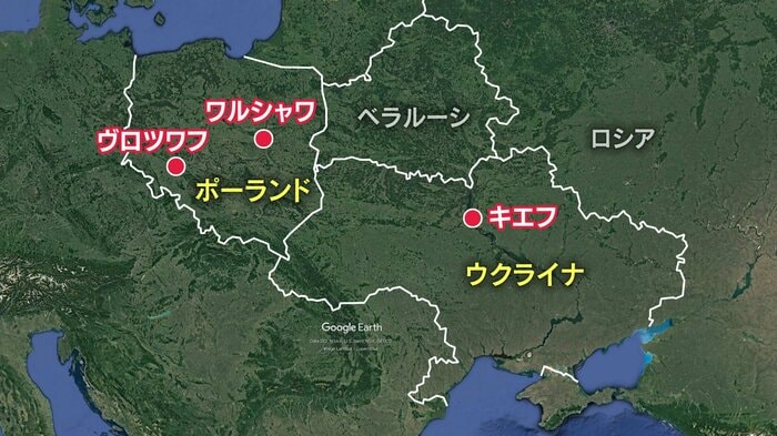 地図(Google Earthより作成)