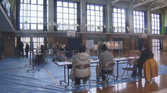 8日朝　富山市内