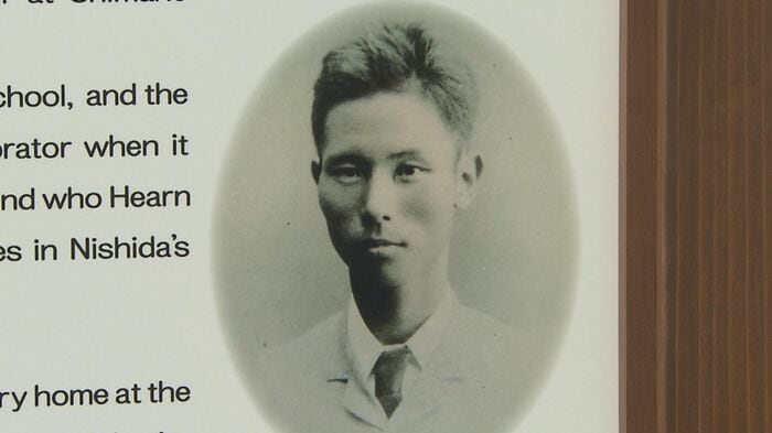 旧制松江中学の教員だった西田千太郎