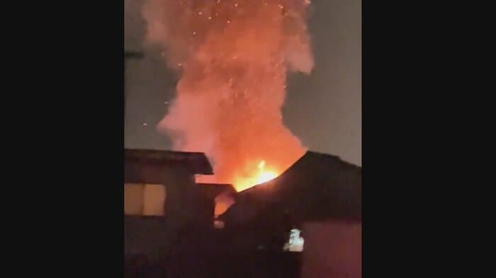 2021年9月 富山市（視聴者提供）