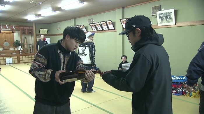 まずは日本酒を一杯