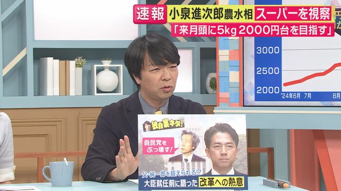 青山和弘氏(関西テレビ「旬感LIVEとれたてっ!」より)